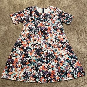 Floral midi dress